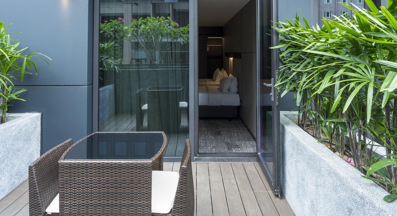 Tweepersoonskamer met 2 Aparte Bedden en Balkon
